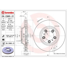 Brembo | Bremsscheibe | 09.C985.21