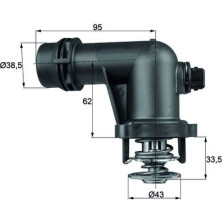 Mahle | Thermostat, Kühlmittel | TM 15 105