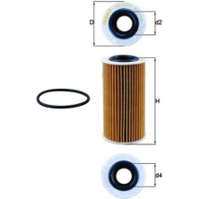 Knecht | Ölfilter | OX 1076D