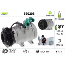 Valeo | Kompressor, Klimaanlage | 690206