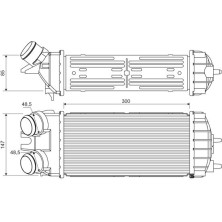 Valeo | Ladeluftkühler | 817706