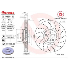 Brembo | Bremsscheibe | 09.D898.23