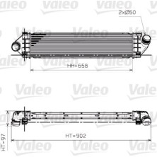 Valeo | Ladeluftkühler | 818246