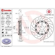 Brembo | Bremsscheibe | 09.A804.33