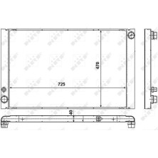 NRF | Kühler, Motorkühlung | 53018