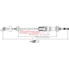 Metzger | Seilzug, Kupplungsbetätigung | 11.3925