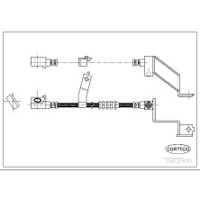 Corteco | Bremsschlauch | 19032430