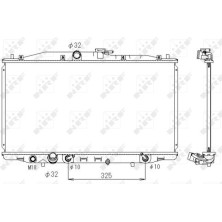 NRF | Kühler, Motorkühlung | 53391