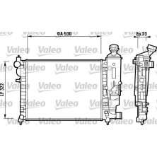 Valeo | Kühler, Motorkühlung | 732882