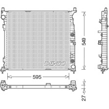 Denso | Kühler, Motorkühlung | DRM17055