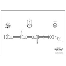 Corteco | Bremsschlauch | 19018939