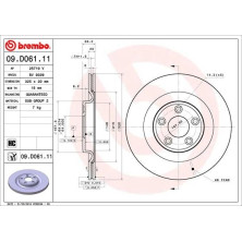 Brembo | Bremsscheibe | 09.D061.11