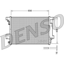 Denso | Kondensator, Klimaanlage | DCN21001