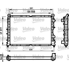 Valeo | Kühler, Motorkühlung | 731561