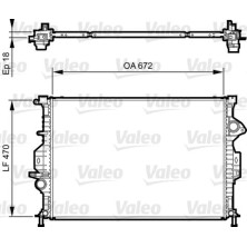 Valeo | Kühler, Motorkühlung | 735373