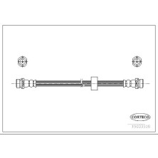 Corteco | Bremsschlauch | 19033508