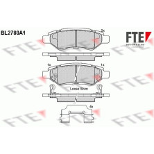 FTE | Bremsbelagsatz, Scheibenbremse | 9011066