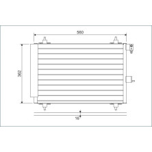 Valeo | Kondensator, Klimaanlage | 817508