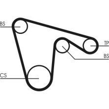 ContiTech | Zahnriemen | CT970