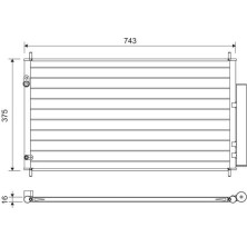 Valeo | Kondensator, Klimaanlage | 822606