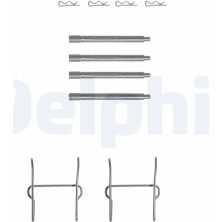 Delphi | Zubehörsatz, Scheibenbremsbelag | LX0154