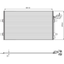 Valeo | Kondensator, Klimaanlage | 814323