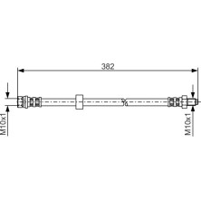 BOSCH | Bremsschlauch | 1 987 481 359