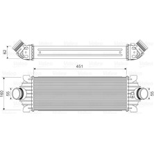 Valeo | Ladeluftkühler | 818644