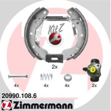 Zimmermann | Bremsbackensatz | 20990.108.6