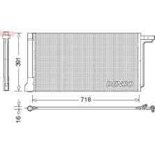 Denso | Kondensator, Klimaanlage | DCN10028