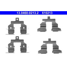 ATE | Zubehörsatz, Scheibenbremsbelag | 13.0460-0213.2