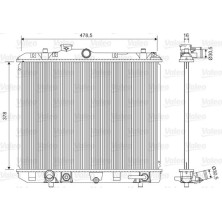 Valeo | Kühler, Motorkühlung | 701604