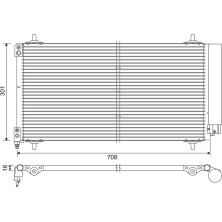 Valeo | Kondensator, Klimaanlage | 817740