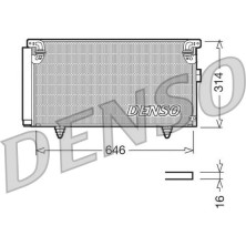 Denso | Kondensator, Klimaanlage | DCN36001