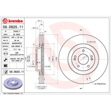 Brembo | Bremsscheibe | 09.D625.11