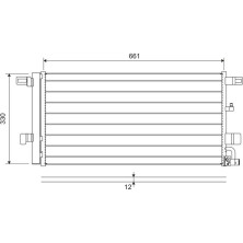 Valeo | Kondensator, Klimaanlage | 822650