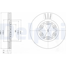 Delphi | Bremsscheibe | BG3559