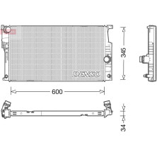 Denso | Kühler, Motorkühlung | DRM05004