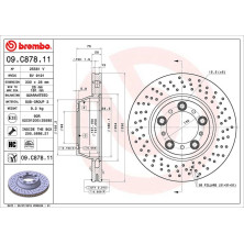 Brembo | Bremsscheibe | 09.C878.11