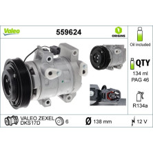 Valeo | Kompressor, Klimaanlage | 559624