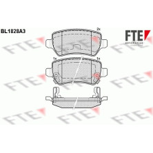 FTE | Bremsbelagsatz, Scheibenbremse | 9010405