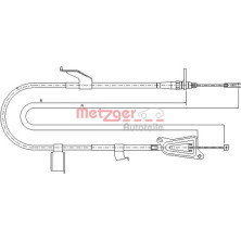 Metzger | Seilzug, Feststellbremse | 17.0336