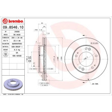 Brembo | Bremsscheibe | 09.8546.10