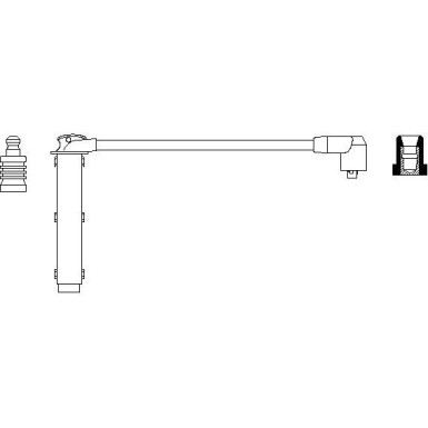 BOSCH | Zündleitung | 0 986 356 109