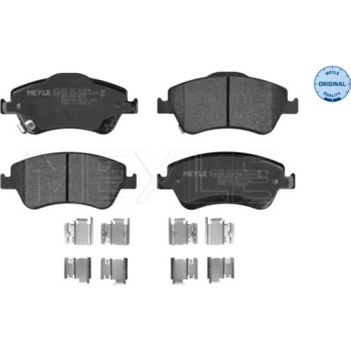 Meyle | Bremsbelagsatz, Scheibenbremse | 025 241 2219/W