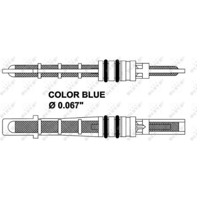 NRF | Expansionsventil, Klimaanlage | 38207