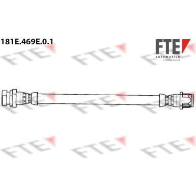 FTE | Bremsschlauch | 9240904