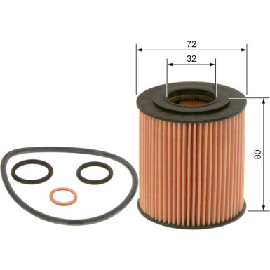 BOSCH 1 457 429 262 Ölfilter