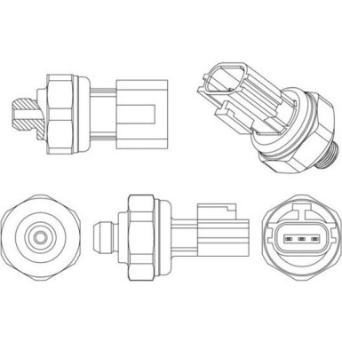 Mahle | Druckschalter, Klimaanlage | ASE 11 000P