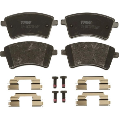 TRW | Bremsbelagsatz, Scheibenbremse | GDB1785